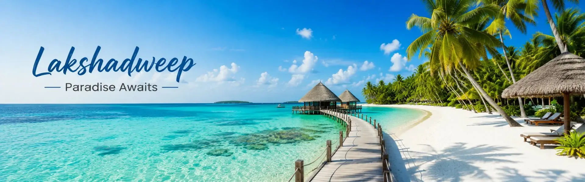 Lakshadweep Tour Packages from Bangalore featuring pristine beaches, turquoise lagoons and tropical island scenery